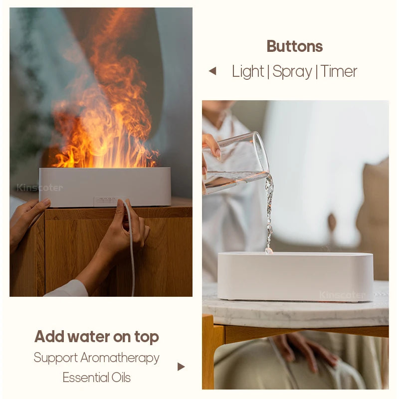 Sanctuary Flame Aromatherapy Diffuser